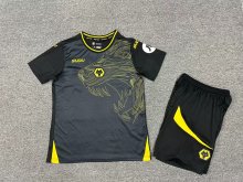 24/25 Wolves  Away  Kids  Kits 1:1 Quality Soccer Jersey