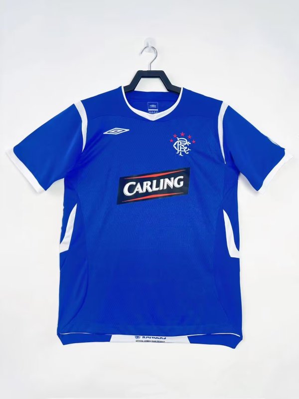 2008/2009  Rangers Home Retro 1:1 Quality Soccer Jersey