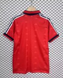 1996/1997  Osasuna Home Red Fans Retro  1:1 Quality Soccer Jersey