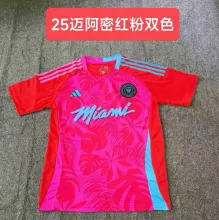 24/25 Inter Miami Special Edition Red Powder Fans 1:1 Quality Soccer Jersey