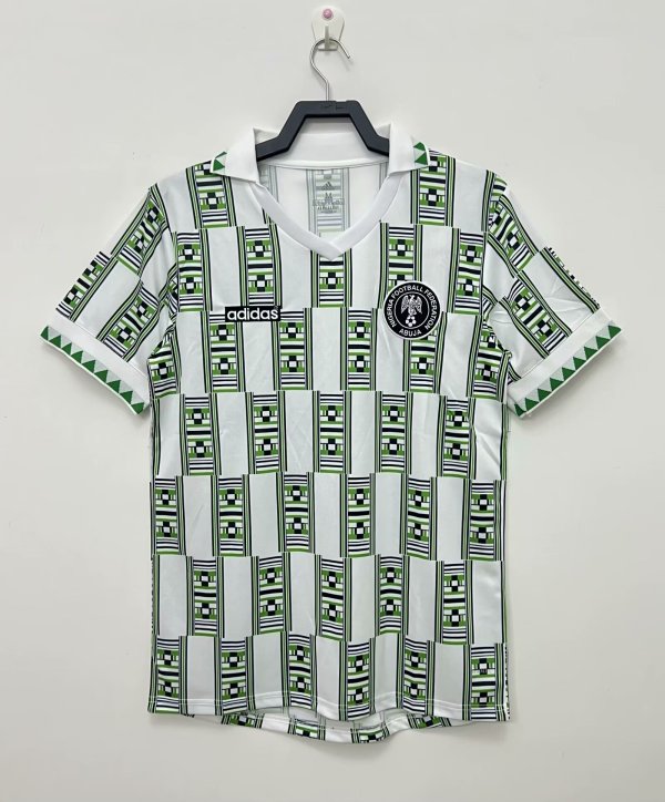 1994 Nigeria Away 1:1 Retro Soccer Jersey