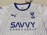 24/25  Al Hilal SFC  Away Kids 1:1 Quality Soccer Jersey