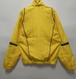 24/25  Real Madrid Clip Edge Yellow Windbreaker