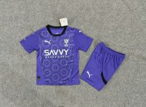 24/25  Al Hilal SFC  Third Kids 1:1 Quality Soccer Jersey