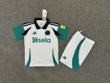 24/25 Newcastle Third  Kids Kits 1:1 Soccer Jersey