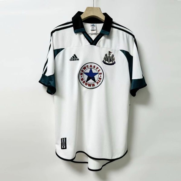 1999/2000 Newcastle United Away Retro  1:1 Quality Soccer Jersey