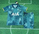 24/25 Tottenham Third Green Kids 1:1  Quality Soccer Jersey
