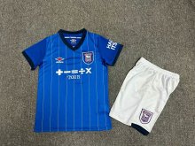24/25  Ipswich Town Home  Blue Kids 1:1  Quality Soccer Jersey