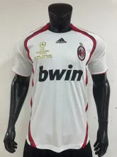 2007/2008  AC Milan Home Fans 1:1 Quality Retro Soccer Jersey