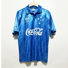 1993/1994 Cruzeiro Home Blue Fans Retro 1:1 Quality Soccer Jersey