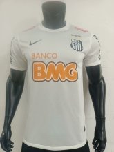 2011/2012  Santos  Home White Fans Retro 1:1 Quality  Soccer Jersey