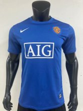 1991/1992  Manchester United Home Blue Fans 1:1 Quality Retro Soccer Jersey