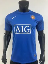 1991/1992  Manchester United Home Blue Fans 1:1 Quality Retro Soccer Jersey