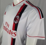 2011/2012  AC Milan Away White Fans 1:1 Retro Soccer Jersey