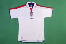2004  England  Home Fans 1:1 Quality Retro Soccer Jersey