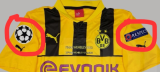 2012/2013  Dortmund Home Fans 1:1 Quality Retro Soccer Jersey