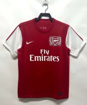 2011/2012 Arsenal Home  Fans 1:1 Quality Retro Soccer Jersey