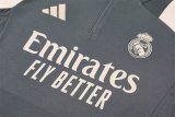 24/25  Real Madrid  Training  Dark Grey 1:1 Quality Training Jersey