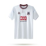 1989/1990 West Ham  Away Retro Fans 1:1 Quality Soccer Jersey