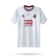 1989/1990 West Ham  Away Retro Fans 1:1 Quality Soccer Jersey