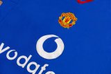 2005/2006 Manchester United Away Fans Retro  1:1 Quality  Soccer Jersey
