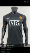2007/2008  Manchester United  Away Black Fans 1:1 Quality Retro Soccer Jersey