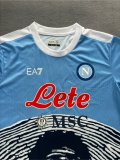 2021/2022 Napoli Special Edition Blue Fans Retro 1:1 Quality Soccer Jersey