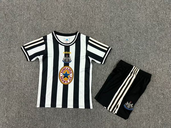 1997/1999 Newcastle Home 1:1 Kids Soccer Jersey