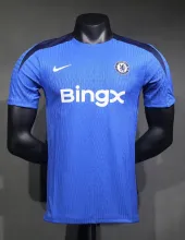24/25 Chelsea Training Clothes Blue Player 1:1 Quality Soccer Jersey