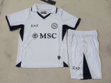24/25 Napoli  Away Kids 1:1 Quality Soccer Jersey