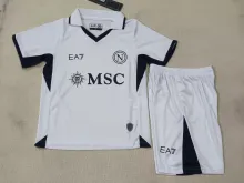 24/25 Napoli  Away Kids 1:1 Quality Soccer Jersey