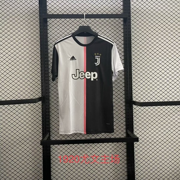 19/20 Juventus  Home Retro  1:1 Quality Soccer Jersey