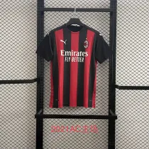 20/21  AC Milan Home Fans Retro 1:1 Quality Soccer Jersey