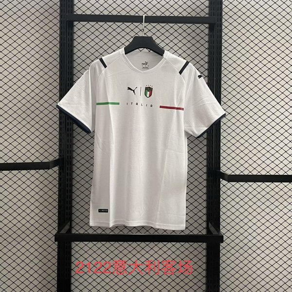 21/22 Italy  Away  Fans 1:1 Quality Retro Soccer Jersey