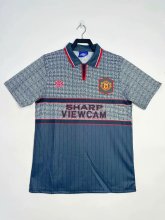 1994/1996 Manchester United Away 1:1 Quality Retro Soccer Jersey
