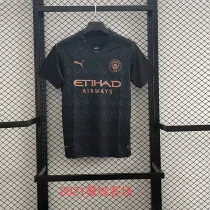 20/21 Manchester City  Away Fans 1:1 Retro Soccer Jersey