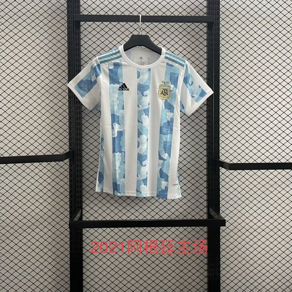 20/21 Argentina  Home Fans Retro 1:1 Quality  Soccer Jersey