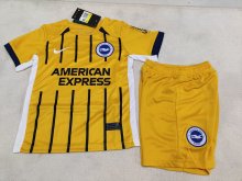 24/25 Brighton  Away  Kids Kits 1:1 Quality  Soccer Jersey