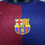 24/25 Barcelona  Home Long Sleeved  PLayer  1:1 Quality Soccer Jersey
