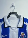 2003/2004  Porto Home Retro  1:1 Quality  Soccer Jersey