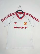 1998/1990  Manchester United Away Fans Retro  1:1 Quality  Soccer Jersey