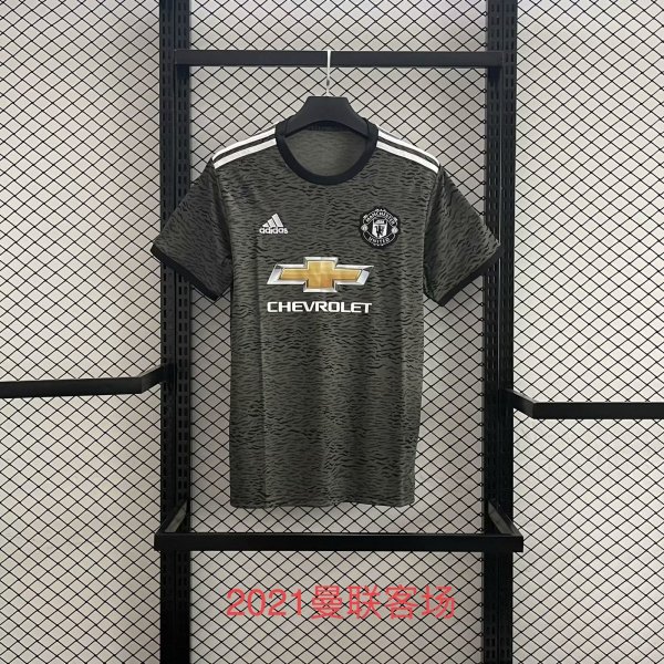 20/21 Manchester United  Away Fans 1:1 Quality Retro Soccer Jersey