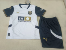 24/25  Valencia Home Kids Kits 1:1 Quality  Soccer Jersey