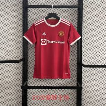 21/22  Manchester United Home Fans 1:1 Quality Retro Soccer Jersey