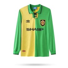 1992/1994 Manchester United Third Long Sleeve 1:1 Retro Quality Soccer Jersey
