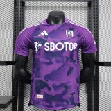 24/25  Fulham Third Purple Player 1:1 Quality Soccer Jersey