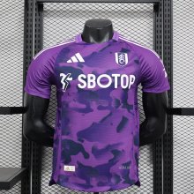 24/25  Fulham Third Purple Player 1:1 Quality Soccer Jersey