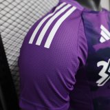 24/25  Fulham Third Purple Player 1:1 Quality Soccer Jersey