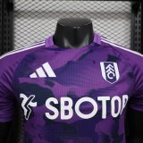 24/25  Fulham Third Purple Player 1:1 Quality Soccer Jersey