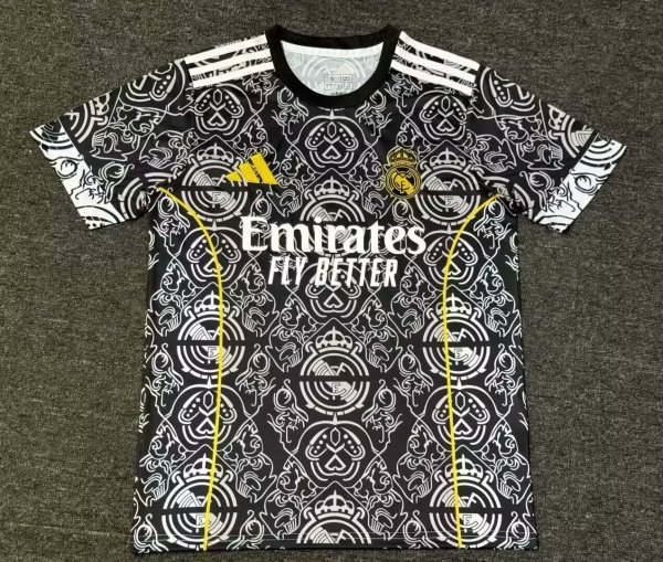24/25 Real Madrid Special Edition Black Fans 1:1 Quality Soccer Jersey
